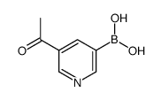 5-Acetylpyridine-3-boronic acid structure