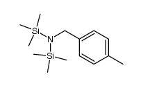 N,N-bis(trimethylsilyl)-4-methylbenzylamine Structure