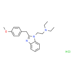 Metodesnitazene (hydrochloride)结构式