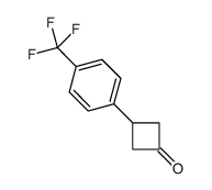 3-(4-TRIFLUOROMETHYL-PHENYL)-CYCLOBUTANONE结构式