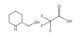 2-hydroxymethylpiperidinium trifluoroacetate结构式