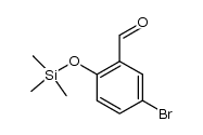 5-Bromosalicylaldehyde trimethylsilyl ether结构式