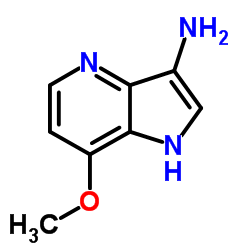 7-Methoxy-1H-pyrrolo[3,2-b]pyridin-3-amine structure