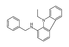 N-benzyl-9-ethylcarbazol-1-amine Structure