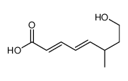 8-hydroxy-6-methylocta-2,4-dienoic acid结构式
