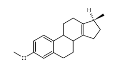 17β-Methyl-3-methoxy-18-nor-oestra-1,3,5(10),13(14)-tetraen Structure