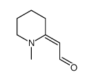2-(1-methylpiperidin-2-ylidene)acetaldehyde结构式