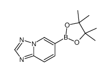 9-氮杂吲哚-5-硼酸频哪醇酯结构式
