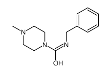 N-benzyl-4-methylpiperazine-1-carboxamide Structure