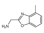 (4-methyl-1,3-benzoxazol-2-yl)methanamine Structure