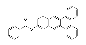 11-(benzoyloxy)-12,13-dihydrodibenz[a,c]anthracene结构式