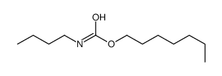 heptyl N-butylcarbamate结构式