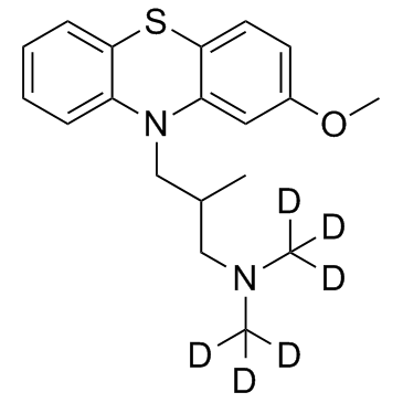 (±)-Methotrimeprazine (D6) Structure