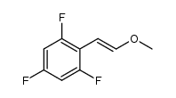 1,3,5-trifluoro-2-[(E,Z)-2-methoxyvinyl]benzene Structure