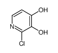 2-chloro-3-hydroxy-1H-pyridin-4-one结构式