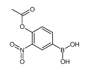 4-Acetoxy-3-nitrophenylboronic acid picture