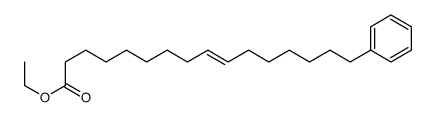ethyl 16-phenylhexadec-9-enoate structure