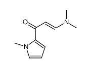 (E)-3-(dimethylamino)-1-(1-methylpyrrol-2-yl)prop-2-en-1-one Structure