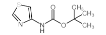 tert-Butyl thiazol-4-ylcarbamate Structure