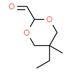 1,3-Dioxane-2-carboxaldehyde, 5-ethyl-5-methyl- (9CI) picture