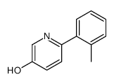 6-(2-methylphenyl)pyridin-3-ol Structure