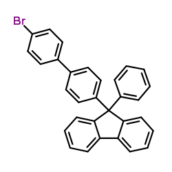 9-(4'-Bromo-4-biphenylyl)-9-phenyl-9H-fluorene Structure