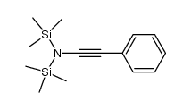 (phenylethynyl)bis(trimethylsilyl)amine Structure
