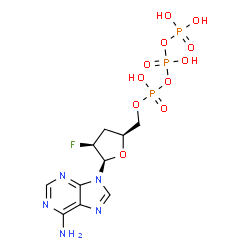 2',3'-dideoxy-2'-fluoroadenosine triphosphate picture