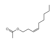 (Z)-3-nonen-1-yl acetate Structure