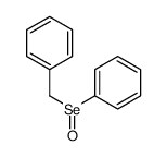 phenylseleninylmethylbenzene Structure