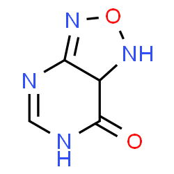 [1,2,5]Oxadiazolo[3,4-d]pyrimidin-7(6H)-one, 1,7a-dihydro- (8CI)结构式