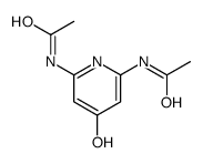 N-(6-acetamido-4-oxo-1H-pyridin-2-yl)acetamide Structure