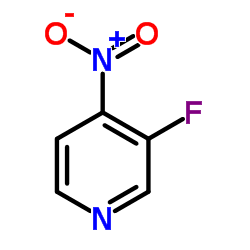 3-氟-4-硝基吡啶结构式