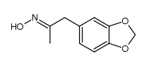 benzo[1,3]dioxol-5-yl-acetone oxime Structure