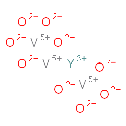 trivanadium yttrium nonaoxide Structure