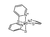 tris(pyridine-2-thiolato)antimony(III) Structure