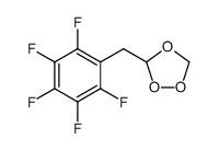 3-((perfluorophenyl)methyl)-1,2,4-trioxolane Structure