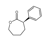 (+)-(R)-3-phenyloxepan-2-one Structure