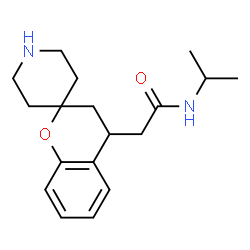 N-Isopropyl-2-(Spiro[Chroman-2,4'-Piperidine]-4-Yl)Acetamide结构式