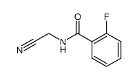 2-Fluorobenzoyl-aminoacetonitrile Structure