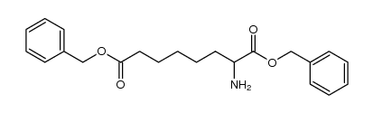 D,L-amino suberic acid-α,ω-dibenzyl ester Structure
