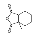 (3aS,7aR)-7a-methyl-4,5,6,7-tetrahydro-3aH-2-benzofuran-1,3-dione结构式