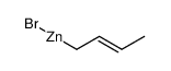 crotylzinc bromide Structure