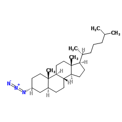 (3α,5α)-3-Azidocholestane Structure