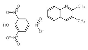 2,3-dimethylquinoline,2,4,6-trinitrophenol结构式