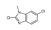 2,6-dichloro-1-Methyl-1H-1,3-benzodiazole结构式