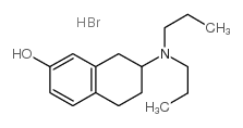 (±)-7-Hydroxy-2-(di-n-propylamino)tetralin hydrobromide Structure
