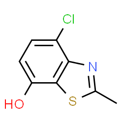 7-Benzothiazolol,4-chloro-2-methyl-(9CI) Structure