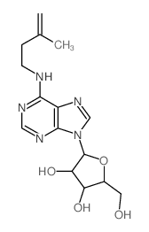Adenosine,N-(3-methyl-3-butenyl)- (8CI,9CI)结构式