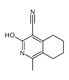 1-methyl-3-oxo-5,6,7,8-tetrahydro-2H-isoquinoline-4-carbonitrile结构式